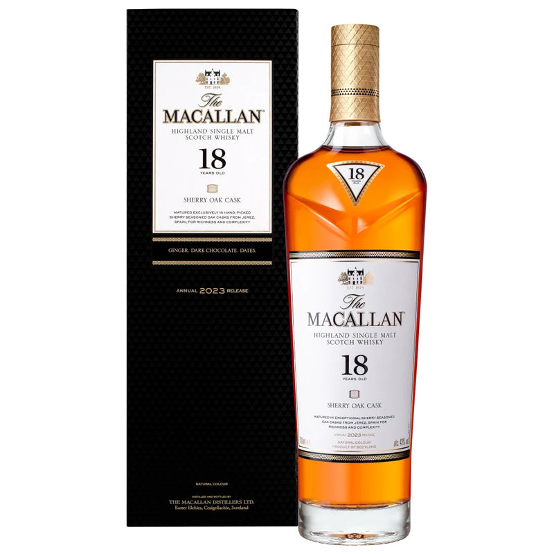 Macallan 18 Year Old Sherry Oak 2023