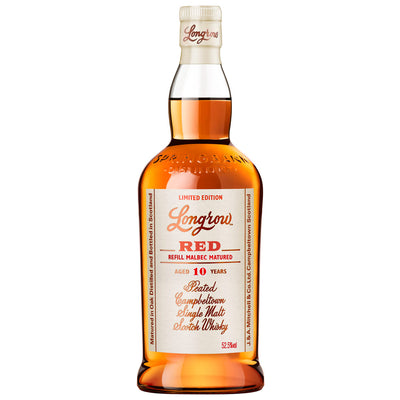 Longrow Red 10 Year Old Refill Malbec Campbeltown Single Malt Scotch Whisky